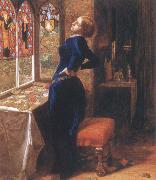 Sir John Everett Millais Mariana Spain oil painting artist